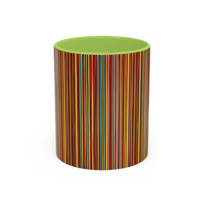 Coffee Mug - Vibrant Coloured Lines