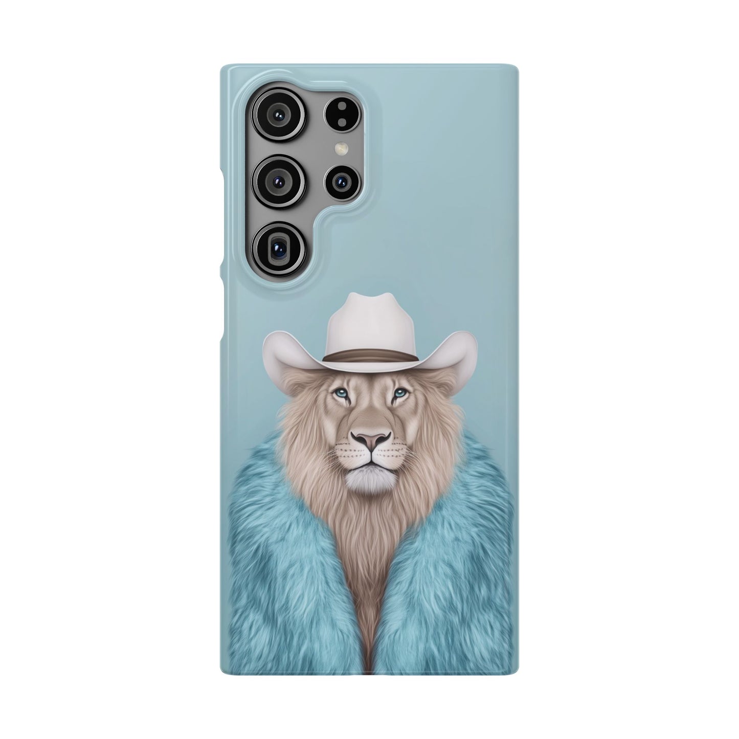 Lion in Fur Coat