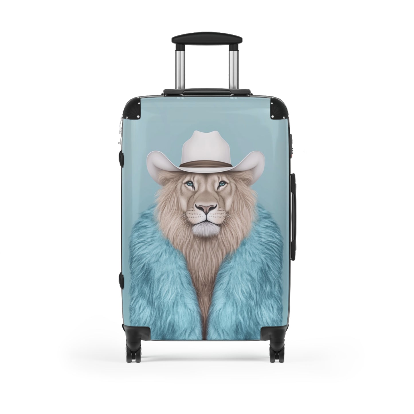 Lion in Fur Coat - Suitcase