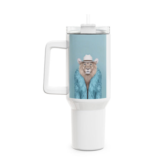 Lion in Fur Coat - 40oz Tumbler
