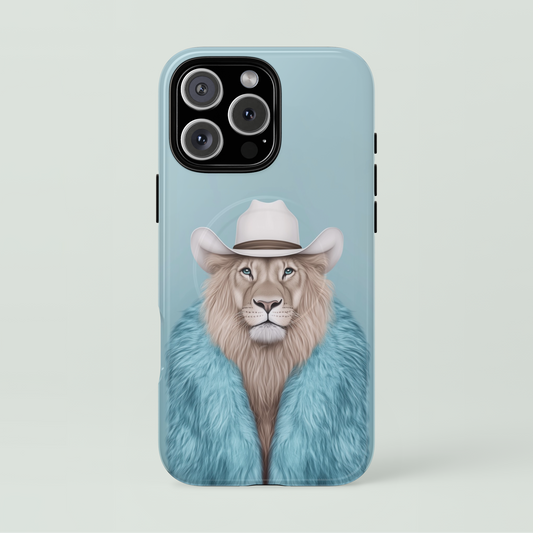 Lion in Fur Coat
